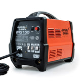 NNEMB 155Amp MIG ARC MAG Gas Gasless Welder DC Welding Machine Inverter Tool