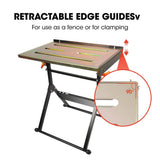 NNEMB 150kg Capacity Angle Adjustable Welding Table