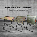NNEMB 150kg Capacity Angle Adjustable Welding Table
