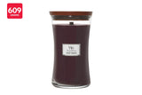 NNEKG WoodWick Large Velvet Tobacco Candle