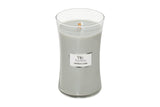 NNEKG WoodWick Large Lavender and Cedar Candle