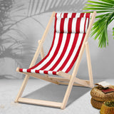 NNEDSZ Outdoor Furniture Sun Lounge Wooden Beach Chairs Deck Chair Folding Patio