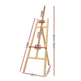 NNEDSZ Pine Wood Easel Art Display Painting Shop Tripod Stand Wedding 175cm
