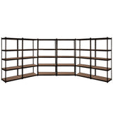 NNEDSZ  6X1.5M Garage Shelving Warehouse Rack Storage Shelves Pallet Racking