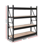 NNEDSZ 2M Warehouse Racking Shelving Garage Heavy Duty Steel Storage Rack