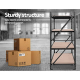 NNEDSZ 2M Warehouse Racking Shelving Garage Heavy Duty Steel Storage Rack