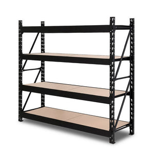 NNEDSZ 2M Warehouse Racking Shelving Garage Heavy Duty Steel Storage Rack