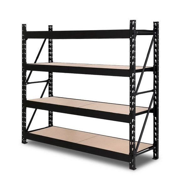 NNEDSZ 2M Warehouse Racking Shelving Garage Heavy Duty Steel Storage Rack