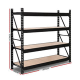 NNEDSZ 2M Warehouse Racking Shelving Garage Heavy Duty Steel Storage Rack