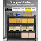 NNEDSZ 2M Warehouse Racking Shelving Garage Heavy Duty Steel Storage Rack
