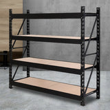 NNEDSZ 2M Warehouse Racking Shelving Garage Heavy Duty Steel Storage Rack