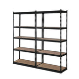 NNEDSZ 2x0.7M Shelving Racking Storage Garage Steel Metal Shelves Rack