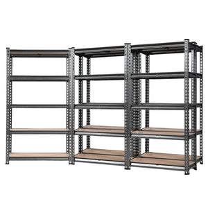 NNEDSZ 5x1.5M Racking Shelving Storage Rack Steel Garage Shelf Shelves