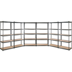 NNEDSZ 6X1.5M Garage Shelving Warehouse Rack Pallet Racking Storage Shelves