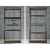 NNEDSZ 5-Shelves Steel Warehouse Shelving Racking Garage Storage Rack Grey