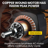 NNEMB Multi-stage Water Hi-pressure Pump with Auto-controller Home Garden Irrigation 6-Stage Electric