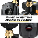 NNEMB Multi-stage Water Hi-pressure Pump with Auto-controller Home Garden Irrigation 6-Stage Electric