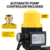 NNEMB Multi-stage Water Hi-pressure Pump with Auto-controller Home Garden Irrigation 6-Stage Electric