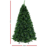 NNEDSZ Jingle Jollys Christmas Tree 1.8M Xmas Trees Decorations Pine-Needle 1024 Tips