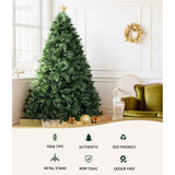 NNEDSZ Jingle Jollys Christmas Tree 1.8M Xmas Trees Decorations Pine-Needle 1024 Tips