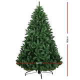 NNEDSZ Jollys 1.8M 6FT Christmas Tree Xmas Decoration Green Home Decor 800 Tips Green