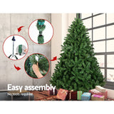 NNEDSZ Jollys 1.8M 6FT Christmas Tree Xmas Decoration Green Home Decor 800 Tips Green