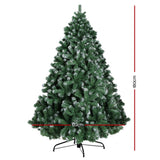 NNEDSZ Jollys 6FT Christmas Snow Tree