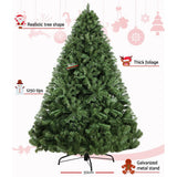 NNEDSZ Jollys 2.1M 7FT Christmas Tree Xmas Decoration Home Decor 1250 Tips Green
