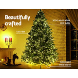 NNEDSZ Jollys 7FT Christmas Tree with LED Lights - Warm White