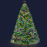 NNEDSZ Jollys Christmas Tree LED 2.1M 7FT Xmas Decorations Green Home Decor