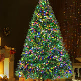 NNEDSZ Jollys Christmas Tree LED 2.1M 7FT Xmas Decorations Green Home Decor