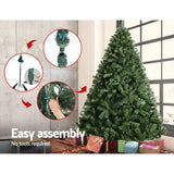 NNEDSZ Jollys 2.4M 8FT Christmas Tree Xmas Decoration Home Decor 1500 Tips Green