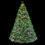 NNEDSZ Jingle Jollys Christmas Tree 2.4M Xmas Tree with 3190 LED Lights Multi Colour