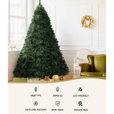 NNEDSZ Jingle Jollys Christmas Tree 2.4M Xmas Tree with 3190 LED Lights Multi Colour