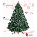 NNEDSZ Jollys 8FT Christmas Snow Tree