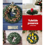 NNEDSZ Jollys 60cm Christmas Wreath - Green