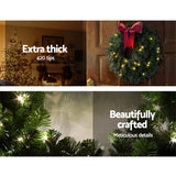 NNEDSZ Jollys 60cm Christmas Wreath - Green