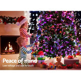 NNEDSZ Jollys 1.8M 6FT LED Christmas Tree Optic Fiber Xmas Multi Colour Lights