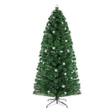 NNEDSZ Jollys 2.1M 7FT LED Christmas Tree Xmas Optic Fiber Multi Colour Lights
