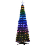 NNEDSZ Jingle Jollys Christmas Tree 1.8M 298 LED Xmas Multi Colour Lights Optic Fibre
