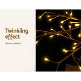 NNEDSZ Jingle Jollys Christmas Tree 1.8M 176 LED Xmas Multicolour Lights Optic Fibre