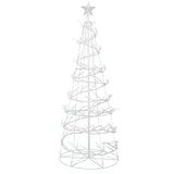 NNEDSZ Jingle Jollys Christmas Tree 1.8M 320 LED Xmas Cold White Lights Optic Fibre