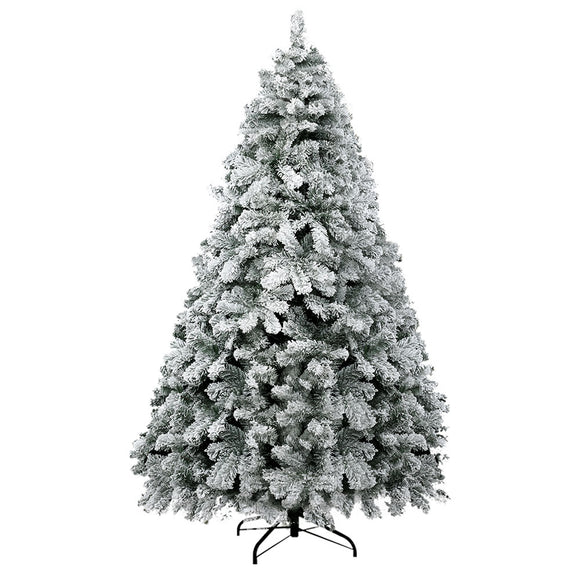 NNEDSZ Jingle Jollys Christmas Tree 1.8M Xmas Trees Decorations Snowy 520 Tips