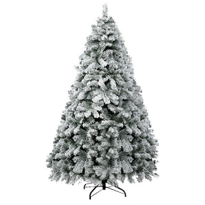 NNEDSZ Jingle Jollys Christmas Tree 2.1M Xmas Trees Decorations Snowy 859 Tips