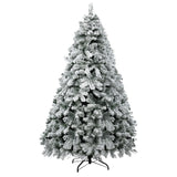 NNEDSZ Jingle Jollys Christmas Tree 2.1M Xmas Trees Decorations Snowy 859 Tips