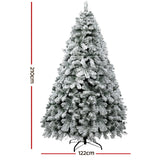 NNEDSZ Jingle Jollys Christmas Tree 2.1M Xmas Trees Decorations Snowy 859 Tips