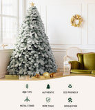 NNEDSZ Jingle Jollys Christmas Tree 2.1M Xmas Trees Decorations Snowy 859 Tips