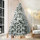NNEDSZ Jingle Jollys Christmas Tree 2.1M Xmas Trees Decorations Snowy 859 Tips