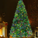 NNEDSZ Jollys Christmas Tree LED 2.1M 7FT Xmas Decorations Green Home Decor