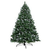 NNEDSZ Jollys 7FT Christmas Snow Tree - Green